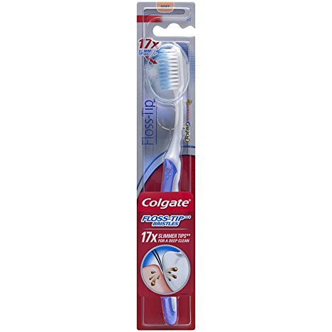 Colgate Total Advanced Floss-Tip Toothbrush - Soft