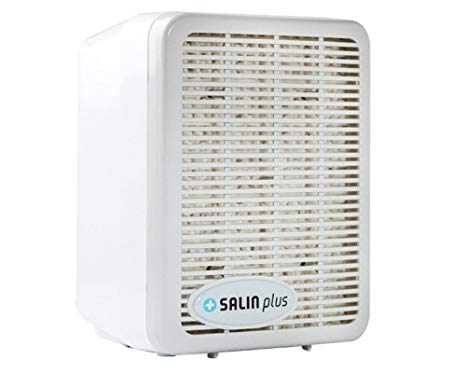 Salin Plus - Natural Salt Therapy Air Filter and Purifier - Helps with Snoring, Asthma, Allergies, and More