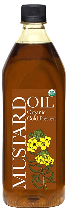 Daana Organic Mustard Oil for Skin: Extra Virgin, Cold Pressed
