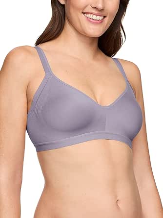 Warner's Women's Blissful Benefits Underarm-Smoothing with Seamless Stretch Wireless Lightly Lined Comfort Bra Rm3911w