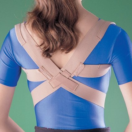 Oppo Medical Elastic Posture Aid /Clavicle Brace (Unisex; Natural), XX-Large