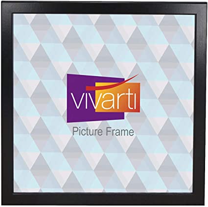 Vivarti Thin Matt Black Picture Frame, 30 x 30 cm