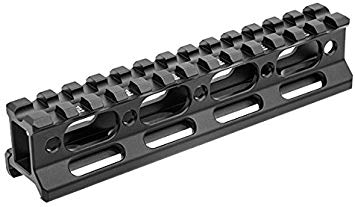 UTG Super Slim Picatinny Riser Mount, 1" Height, 13 Slots