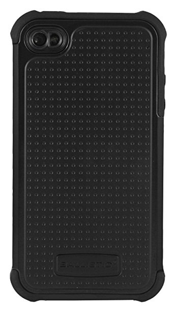Ballistic SG Case for iPhone 4 & 4S - 1 Pack - Case - Retail Packaging - Black