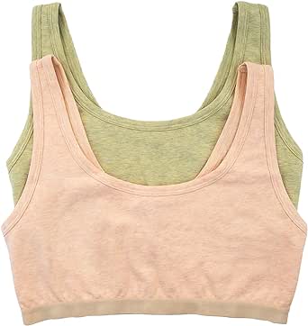 Felina | Organic Cotton Stretch Bralette | 2-Pack