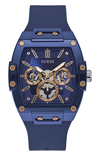 GUESS Analog Blue Dial Men's Watch-GW0203G7