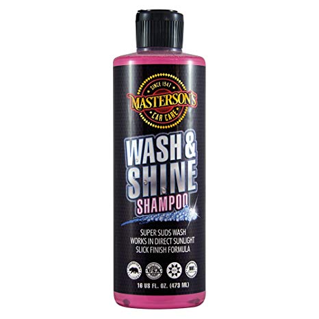 Masterson's Car Care MCC_102_16 Wash & Shine Shampoo (16 oz)
