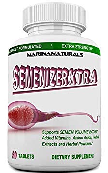 SEMENIZERXTRA - Loaded. for Male and Female. Testosterone Booster, Energy & Performance Pills. 10% ICARIIN. 30 Tablets