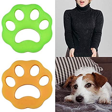 Pet Hair Remover for Laundry,Besmon Dogs and Cats Hair Catcher for Washing Machine,Non-Toxic Safety Reusable Floating Pet Fur Catcher,The Laundry Lint and Fur Remover-2 Pcs