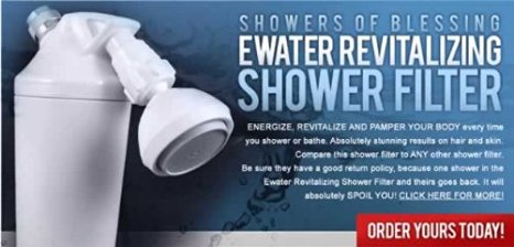 Ewater Revitalizing Shower Filter