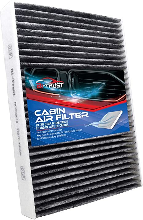 Bi-Trust CF11854 Cabin Air Filter,Replacement for Nissan Rogue 2014-2020 Rogue Sport 2017-2020 Qashqai 2017-2020