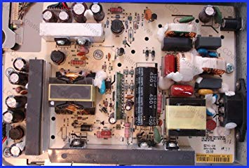 LCD Repair, Gateway FPD2485W LCD Monitor, Capacitors, Not the Entire Board