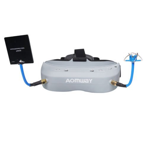 Aomway Commander V1 Diversity 3D 40CH 5.8G FPV Goggles w/ DVR Support HDMI