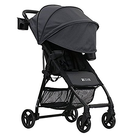 ZOE XL1 BEST v2 Lightweight Travel & Everyday Umbrella Stroller System (Noah Grey)