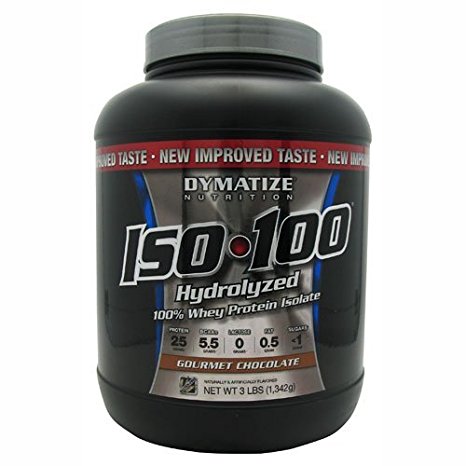 Dymatize Iso100 Hydrolyzed 100% Whey Protein Isolate Gourmet Chocolate (10 Pounds)