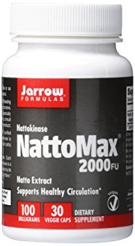 Jarrow Formulas NattoMax, Supports Healthy Circulation, 100 mg, 30 Veggie Caps