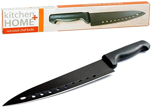 Kitchen   Home Non Stick Sushi Knife - The Original 8 inch Stainless Steel Non Stick Multipurpose Chef Knife