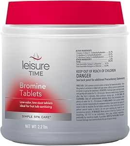 LEISURE TIME 45401A Brom Tabs Bromine Tablets, 2.2 lbs