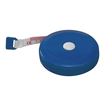 EVA Medical Retractable Tape Measure (White/Blue)