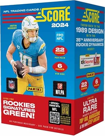 2024 Panini Score Football Sealed Blaster Box (132 Cards/Box)