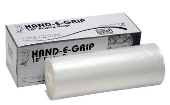 DayMark IT115436 18 Hand-E-Grip Disposable Pastry Bag with Dispenser Roll of 100