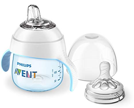 Philips Avent My Natural Trainer Sippy Cup, Blue, 5oz, 1pk, SCF262/01