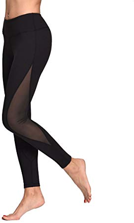 ONGASOFT Yoga Pants for Women Fitness Mesh Workout Legging