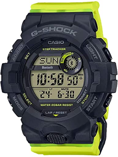 Casio GMDB800SC-1B G-Shock Women Women's Watch Yellow 50.7mm Resin