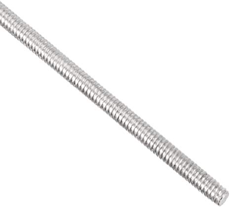 sourcingmap M2 x 250mm Fully Threaded Rod, 304 Stainless Steel, Right Hand Threads