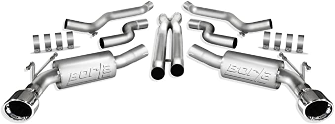 Borla 140356 ATAK Stainless Steel Aggressive Cat-Back Exhaust System