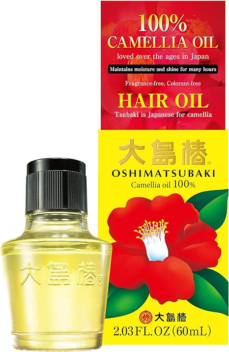 Oshima Tsubaki Camellia Hair Care Oil, 60ml