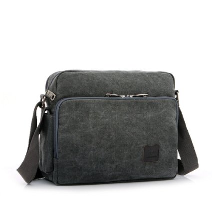MiCoolkerTM Multifunction Versatile Canvas Messenger Bag Handbag Crossbody Shoulder Bag Leisure Change Packet