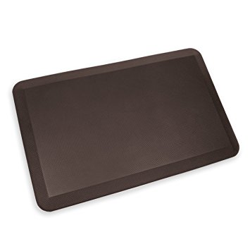 Sky Mat, Comfort Anti Fatigue Mat, Perfect for Kitchens and Standing Desks, 20 x 32 x 3/4" (Dark Brown)