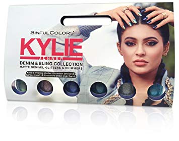 SinfulColors Kylie Jenner Nail Polish Set Sinful Colors, 6-Pack (Denim and Bling Collection)