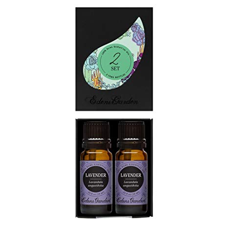 Edens Garden Lavender Value Pack 100% Pure Undiluted Therapeutic Grade Essential Oil GC/MS Tested