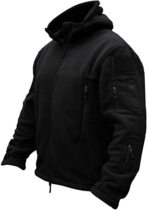 TACVASEN Men's Tactical Fleece Jacket