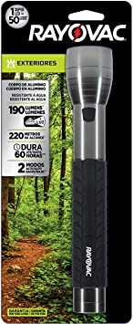 Rayovac Sportsman 180 Lumen 3C LED Flashlight (SE4W3CA)