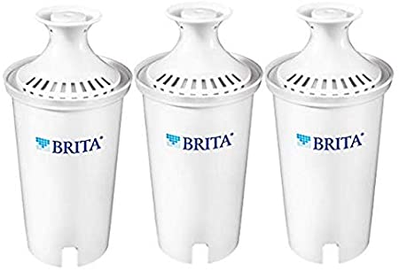 Brita 3 Count Water Filter Pitcher Advanced Replacement Filters (Packaging May Vary) (3 Pack)