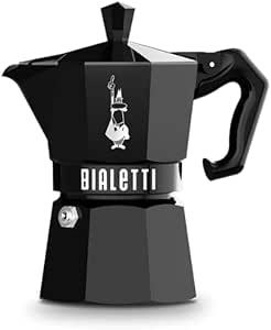 Bialetti Moka Exclusive 3 Black Cups