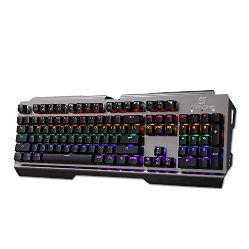 Mechanical Gaming Keyboard UINSTONE with High-Speed Feedback and Fully LED Keyclick