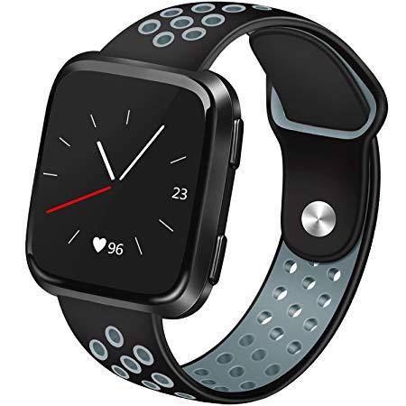 Vancle Band Compatible with Fitbit Versa Bands & Fitbit Versa Lite SE Bands, Classic Accessories Replacement Wristbands for Fitbit Versa Smartwatch