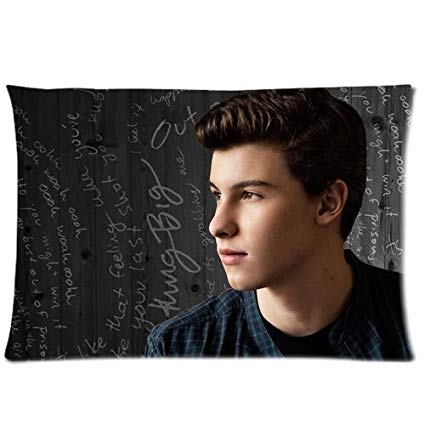 Custom Shawn Mendes Home Decorative Pillowcase Pillow Case Cover 20x30 Two Sides Print
