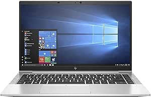 HP EliteBook 840 G7 14" Laptop, Intel Core i7-10th Gen, 32GB RAM, 512GB SSD, Win11 Pro (Renewed)