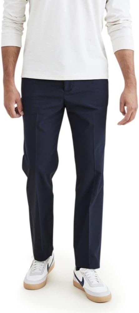 Dockers Men's Signature Go Straight Fit Khaki Smart 360 Tech Pants (Regular and Big & Tall)