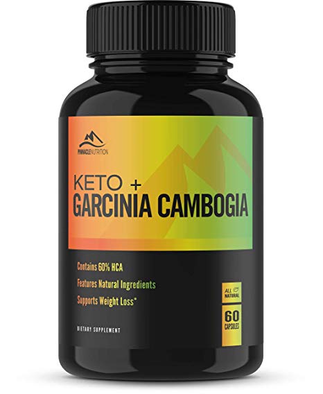 Garcinia Cambogia Extract - 60% HCA Capsules - Clinically Proven Weight Loss Supplement - Best Natural Appetite Suppressant, Superior Absoprtion, Non-GMO - 60 Pills