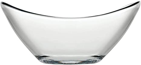 5 oz Glass Lunato Mini Dessert Bowl - 4 1/4" x 3 3/4" x 2" - 6 count box - Restaurantware (RWG0117)