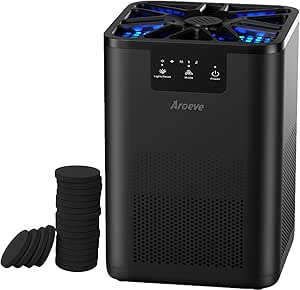 AROEVE Air Purifier with 20 Pack Aroma Pads