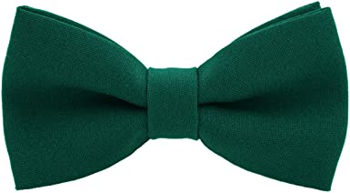 Classic Pre-Tied Bow Tie Formal Solid Tuxedo for Adults & Children, by Bow Tie House