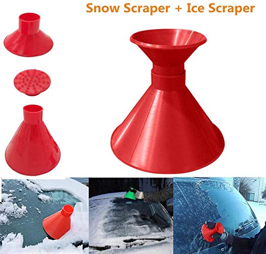 Babyyon Ice Scraper Magic Scraper Windshield Ice Scraper Snow Scraper Snow Removal Tools (#3)