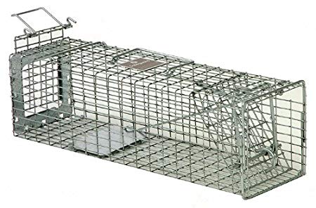 Safeguard Model 52818 Live Cage Trap Rear Release 18" x 5" x 5" for squirrels, rats, muskrats